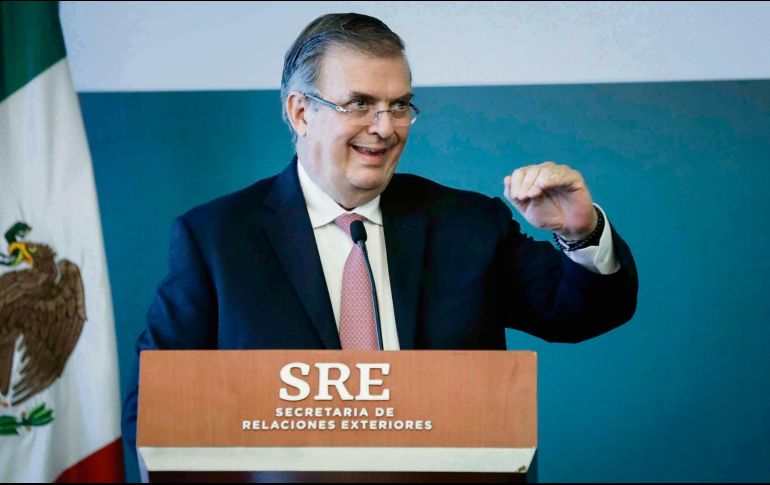 El canciller Marcelo Ebrard concedió una entrevista a esta casa editorial en la que habló de las oportunidades de Jalisco en el corto plazo. EL UNIVERSAL