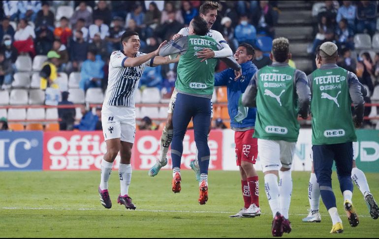 El cuadro regiomontano visitó Pachuca y le pegó al campeón a domicilio. IMAGO7