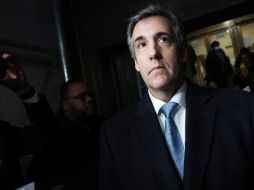 Michael Cohen fue condenado a tres años de prisión. AFP