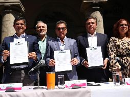 El presidente Pablo Lemus Navarro encabezó la presentación de un conjunto de acciones públicas y privadas a favor del medio ambiente. ESPECIAL