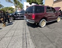 La detención de las cuatro personas ocurrió en Huentitán el Alto. ESPECIAL