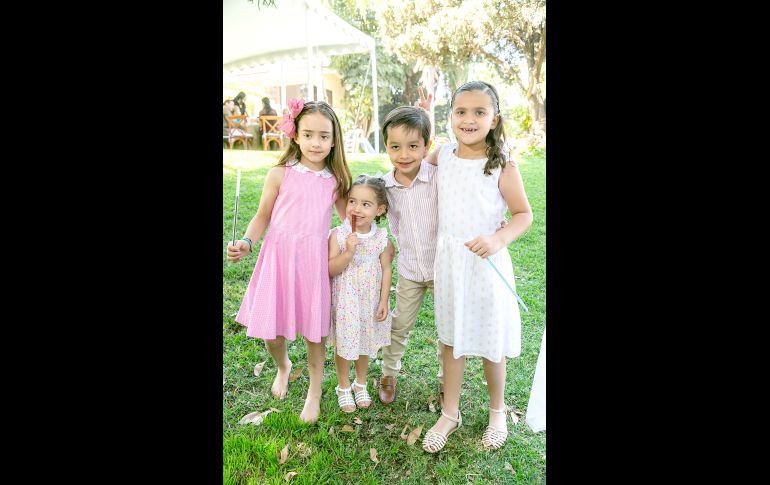 Luciana Ramírez, Macarena Franco, Diego Castellanos y Jimena Nicolau. GENTE BIEN JALISCO/ Jorge Soltero