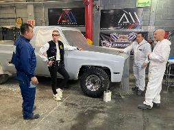 Maca comenzó como comunicadora con el tema de los coches y es un área en su carrera que sigue disfrutando y que las personalidades que conoce. CORTESÍA / Discovery