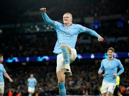 Erling Haaland igualó un récord de Messi en Champions League. AP/Dave Thompson