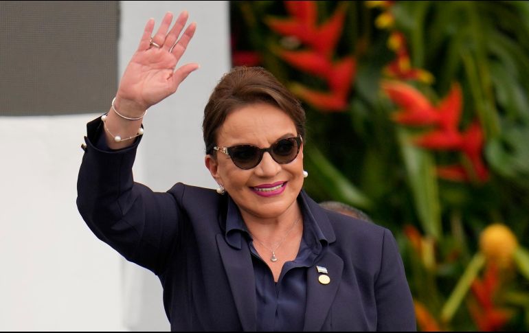 Establecer relaciones diplomáticas con China fue una de las promesas de campaña de la presidente Xiomara Castro.AP/F. Vergara