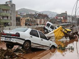 Miles de personas debieron ser evacuadas de hospitales y campamentos ante las inundaciones. AP/H. Akgun