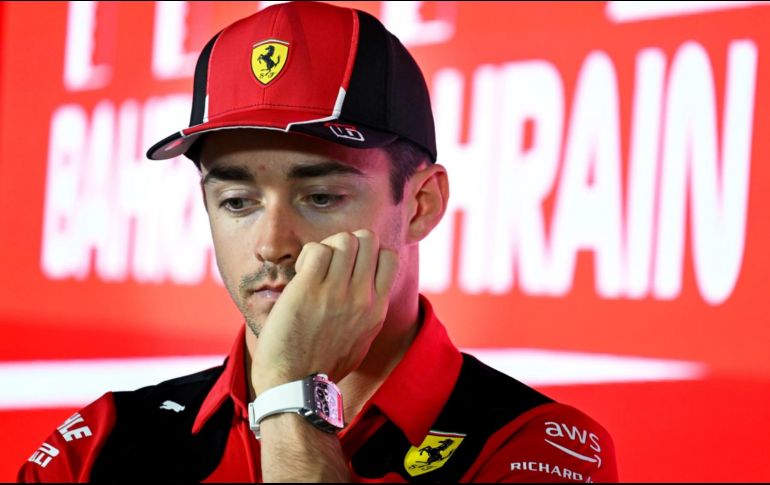 Charles Leclerc recibirá su primera penalización en la parrilla de salida para el Gran Premio de Arabia Saudita de F1, el cual se corre este fin de semana. AFP / ARCHIVO