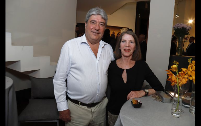 José Antonio Camarena y Victoria Covarrubias. GENTE BIEN JALISCO/Claudio Jimeno