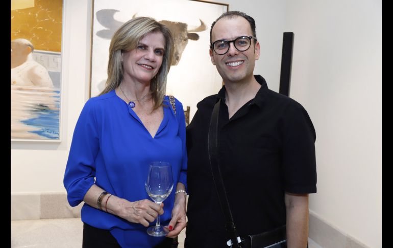 Magdalena Contreras y Fer Quirarte. GENTE BIEN JALISCO/Claudio Jimeno