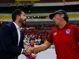 Para Troglio (D), la remontada “fue un mérito de Atlas, que nos expuso casi los 90 minutos