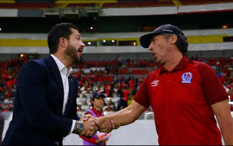 Para Troglio (D), la remontada “fue un mérito de Atlas, que nos expuso casi los 90 minutos