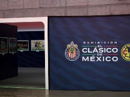 La exhibición “El Clásico de México” estará abierta al público en general hasta el día viernes. ESPECIAL/Chivas