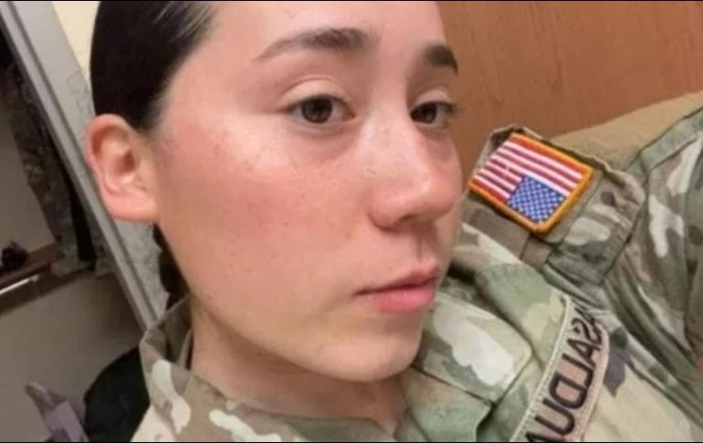 Ana iba a cumplir tres años en el Ejército. ESPECIAL