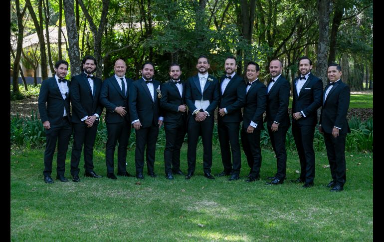 Amigos del novio. GENTE BIEN JALISCO/ Jorge Soltero