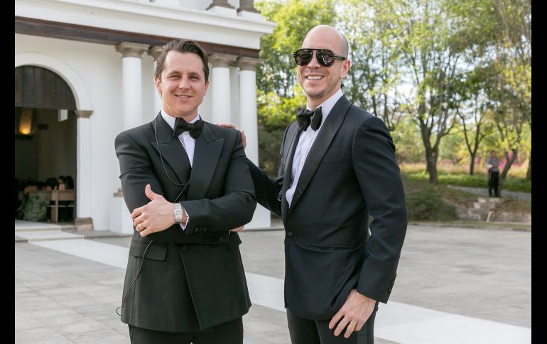 Luis Lozano y Juan Pablo Partida. GENTE BIEN JALISCO/ Jorge Soltero