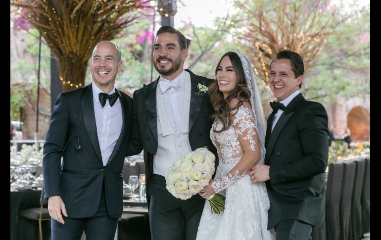 Juan Pablo Partida, René Castillo, Vanessa Porras y Luis Lozano. GENTE BIEN JALISCO/ Jorge Soltero