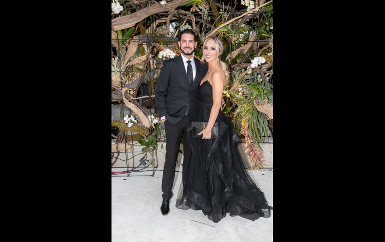 Víctor Íñiguez y Annie Aramburo. GENTE BIEN JALISCO/ Jorge Soltero