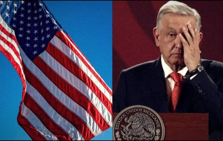 El Presidente Andrés Manuel López Obrador dijo que pediría a los connacionales en EU que no votaran por los republicanos. SUN