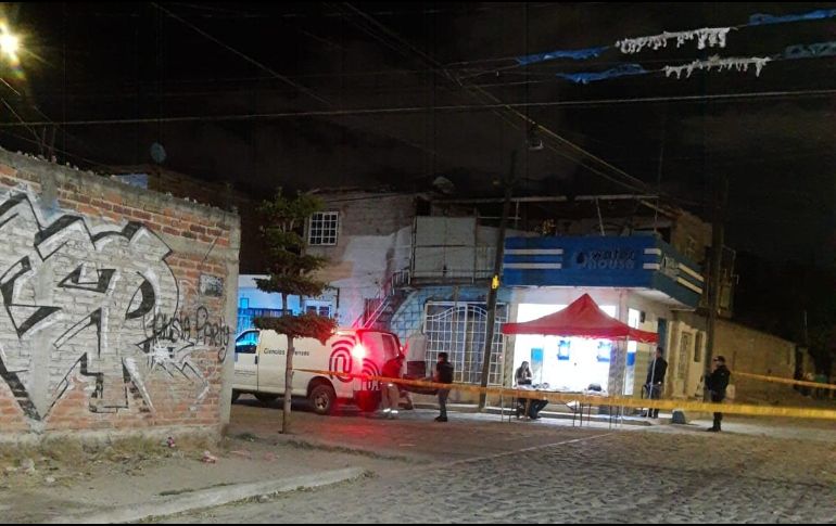 La víctima tenía múltiples heridas de bala en su cuerpo. ESPECIAL