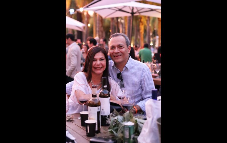 Monica Ríos y Fernando Andrade. GENTE BIEN JALISCO/Christian Pérez