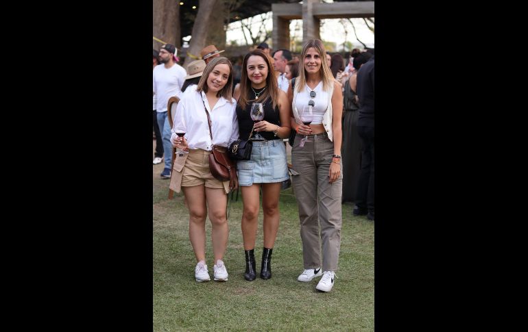 Mariana Bajo, Diana Ríos y Haydee Medina. GENTE BIEN JALISCO/Christian Pérez