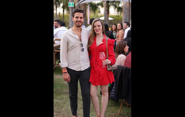 Ricardo Cordero y Azul Sanchez. GENTE BIEN JALISCO/Christian Pérez