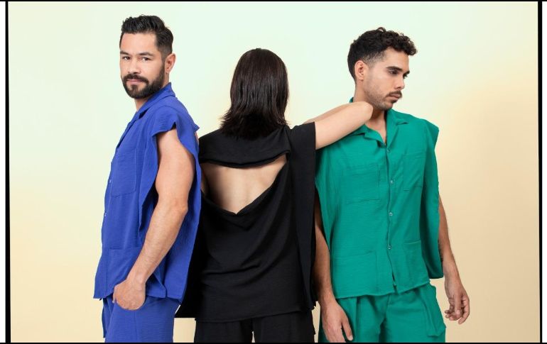 Para “Serendipia” se eligieron materiales como el algodón, la manta y ahora también incorporando el tejido a mano con hilo de algodón. CORTESÍA