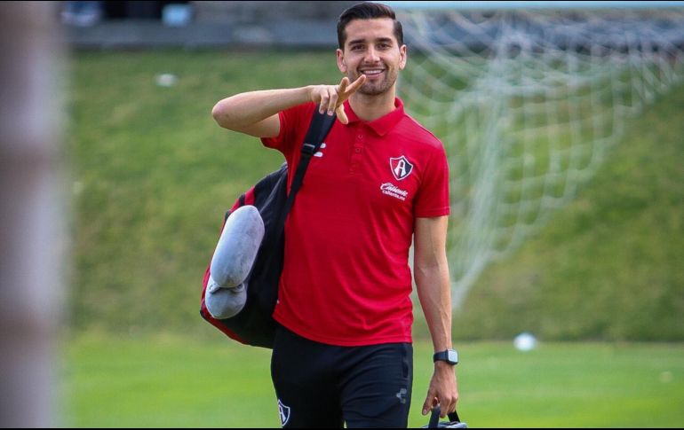 Los rojinegros del Atlas viajaron rumbo a Puebla para su compromiso de este viernes. Twitter/@AtlasFC