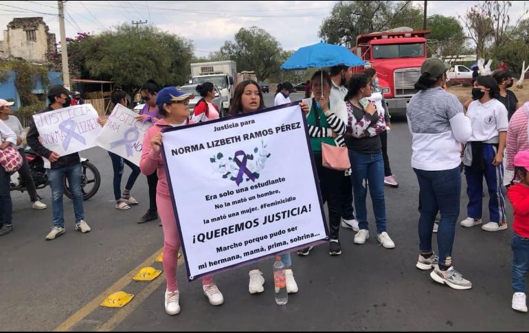La violenta muerte de Norma Lizbeth ha desatado protestas en el Estado de México; participantes exigen justicia. SUN
