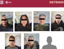 Los 7 detenidos presuntamente pertenecen al CNG. ESPECIAL