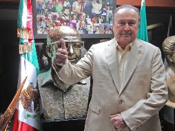 El empresario Enrique Michel Velasco se dijo contento y optimista con la nueva fundación altruista. EL INFORMADOR/ ALONSO CAMACHO