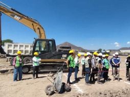 Terreno donde se construye el Hospital Regional de Alta Especialidad del ISSSTE en Tlajomulco de Zúñiga. ESPECIAL