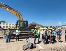 Terreno donde se construye el Hospital Regional de Alta Especialidad del ISSSTE en Tlajomulco de Zúñiga. ESPECIAL