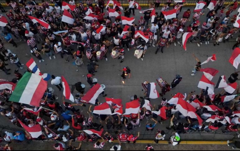 Sin tráfico, ni mayores inconvenientes, se encuentra el ambiente alrededor del Estadio Akron. EL INFORMADOR / C. Zepeda
