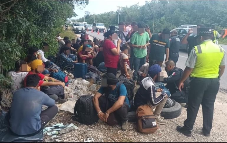 Entre los migrantes había un niño de 7 años. SUN