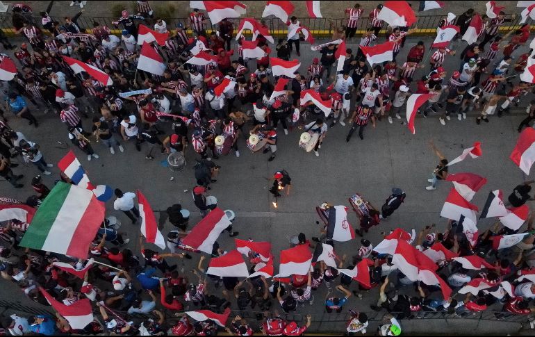 El malestar por la derrota no apagó la alegría del juego. EL INFORMADOR/C. Zepeda