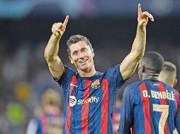Robert Lewandowski quiere retomar hoy el paso goleador. AFP
