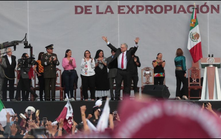 López Obrador destacó el presupuesto que reciben habitantes de Chiapas, junto con Oaxaca y Guerrero, para el Bienestar. SUN/J. Boites