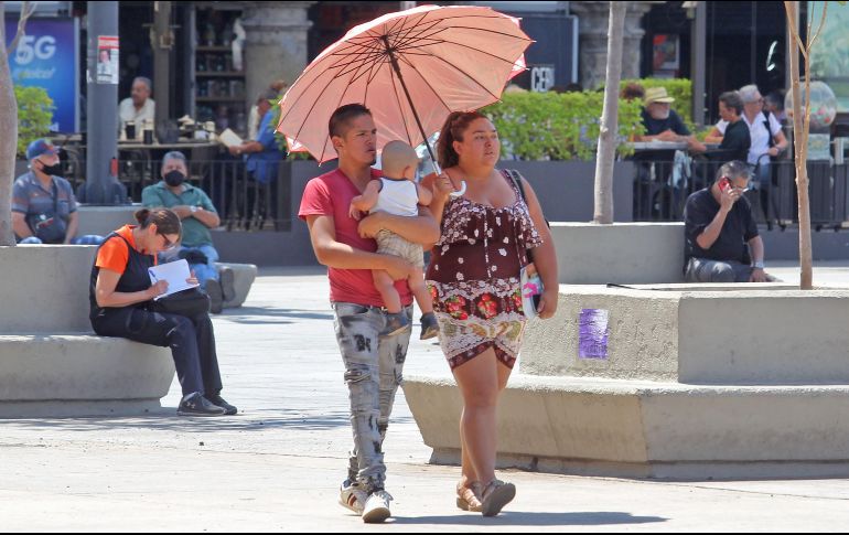 Marzo, abril y mayo hará más calor de lo que normalmente hace, según especialistas. EL INFORMADOR/ ALONSO CAMACHO