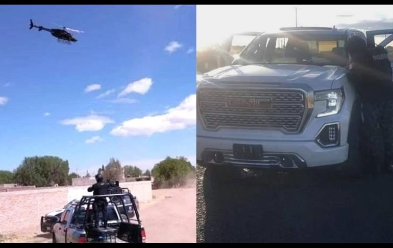 En el municipio de Pinos, el Ejército Mexicano rescató a nueve personas. SUN