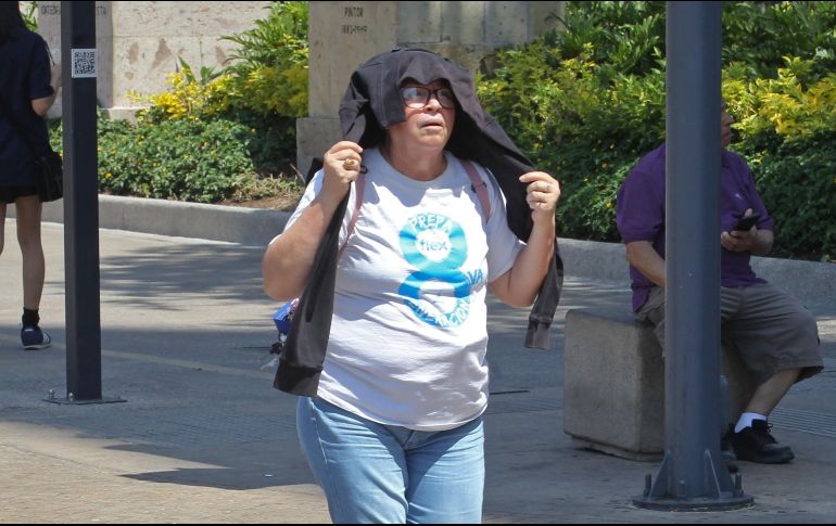 Las islas de calor en la ciudad aumentan debido a la falta de arbolado. EL INFORMADOR/ ALONSO CAMACHO