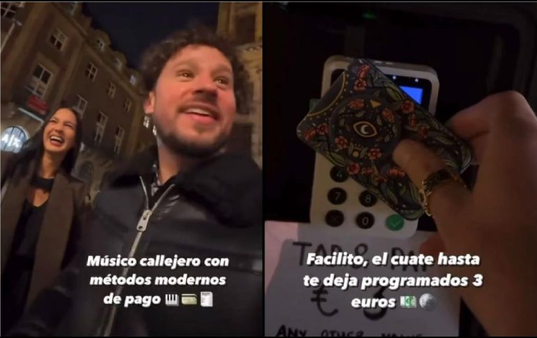 Entre las instrucciones el músico indica que aquellas personas que gusten dejar un monto distinto pueden hacer el donativo mediante el QR dispuesto sobre el piano. ESPECIAL