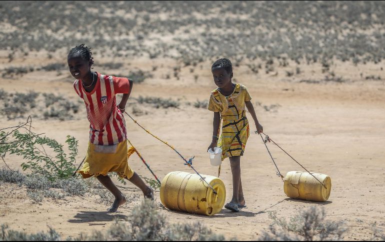 546 millones de personas (en África) siguen viviendo en la pobreza. AP/B. Inganga