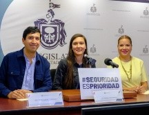 Pedro Kumamoto, Susana de la Rosa y  Lucía Almaraz Cázarez. ESPECIAL