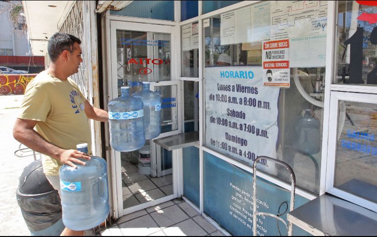Purificadora ubicada en la calle Independencia, en el fraccionamiento Parques de San José, en Tlaquepaque. EL INFROMADOR/ ALONSO CAMACHO