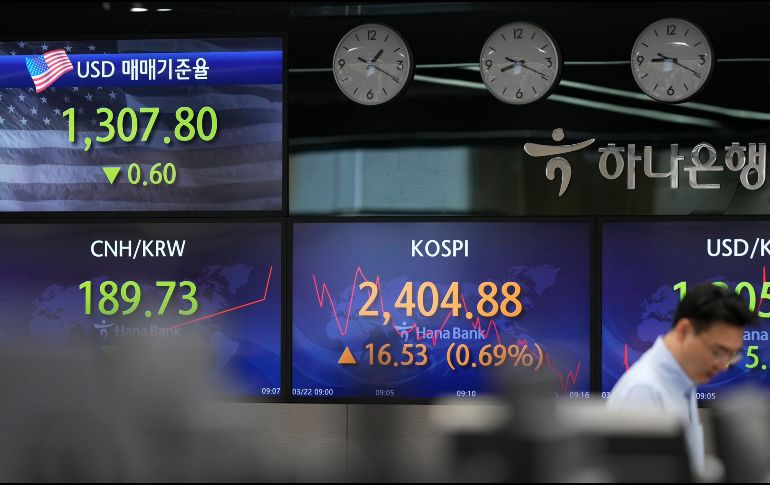 El sector financiero, perdía un 0.26%. AP/ARCHIVO
