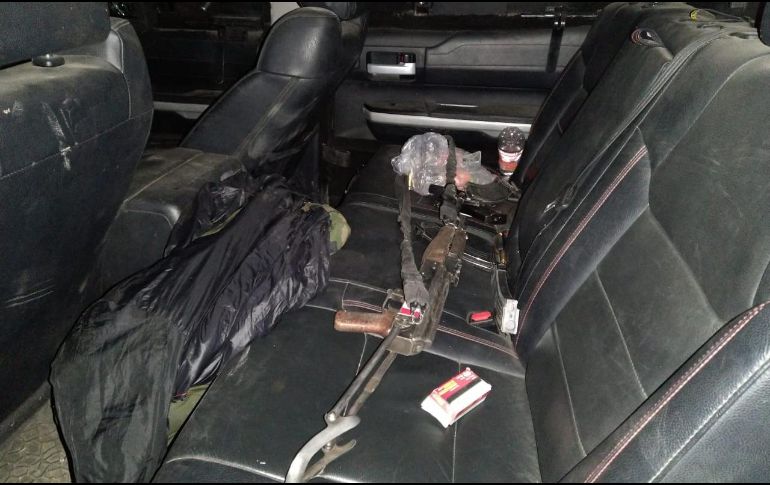 Destacan que no hubo detenidos, por lo que lo asegurado fue puesto a disposición del Ministerio Público Federal. ESPECIAL/FGR Jalisco