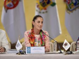 La jefa de Gobierno resaltó algunos proyectos a favor del medio ambiente que se han implementado en la capital del país, como la Planta Solar Fotovoltaica de la Central de Abasto, la producción de biodiésel a partir del aceite usado de cocina, la Planta de Carbonización Hidrotermal. CORTESÍA
