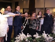 Enrique Michel Velasco, empresario director general de la empresa Mazapán de la Rosa, y sus hijos, rindieron protesta como integrantes de la Fundación Jaime Enrique Michel Velasco. EL INFORMADOR/ ARTURO NAVARRO