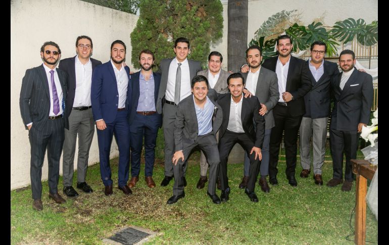 Amigos del Novio. GENTE BIEN JALISCO/Jorge Soltero